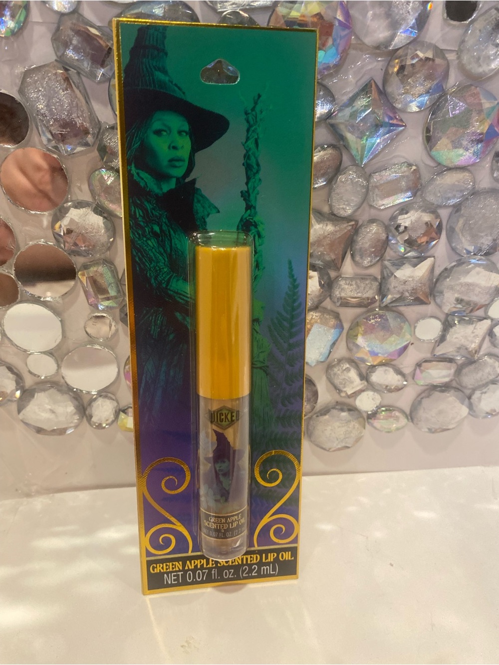 Wicked Green Apple Scented Lip Oil 2.2 mL | Elphaba Wicked Witch Beauty NEW